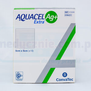 Пов'язка Aquacel Ag Plus Extra 5*5см зі сріблом 1шт